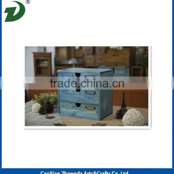 Pure Handmade Small Wooden Cabinet for Wholesale photo-5