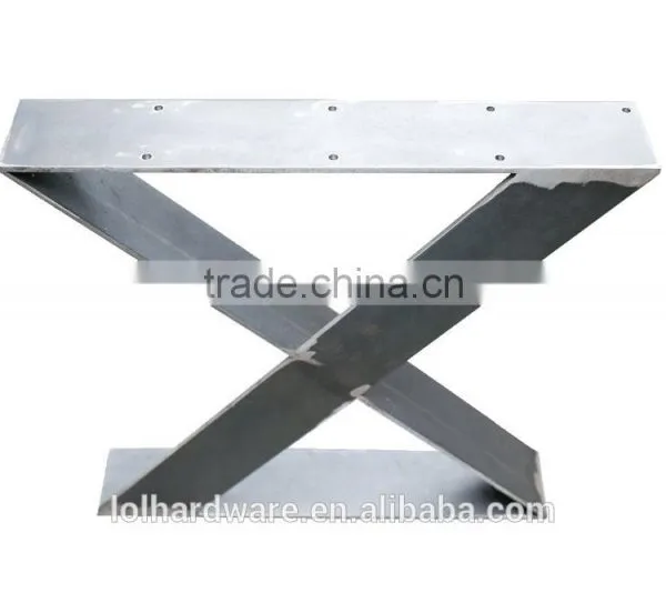 Industrial Wooden Stainless Steel Table Legs ,tale Base,dining Table photo-4