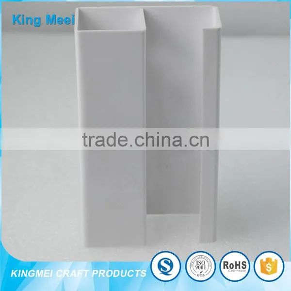 White Acrylic Nails Stair Step Cosmetic Display photo-5