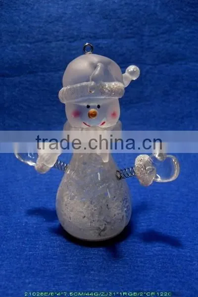 LED Color Changing Animated Acrylic Snowman photo-6