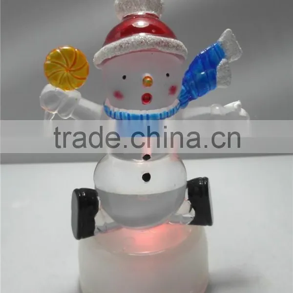 Christmas Decorations Hand Crystal Craft Snowman Kid Toys photo-6