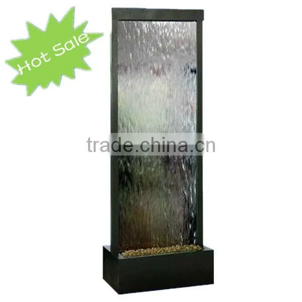 Silver Mirror Indoor Water Screen Fountain photo-3