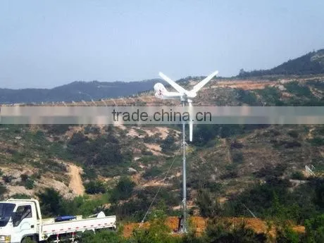 5kw Pitch Controlled Wind Turbine Generator photo-5