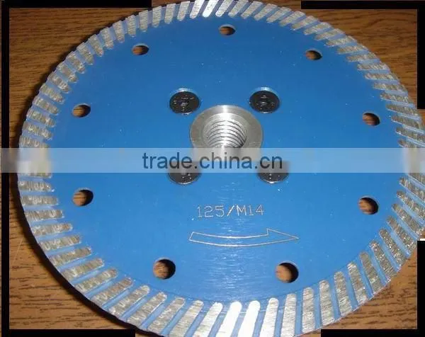 Diamond Turbo Cutting Disc With Flange