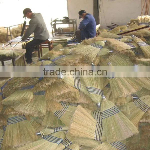 Stainless Steel Handle Millet Broom photo-6