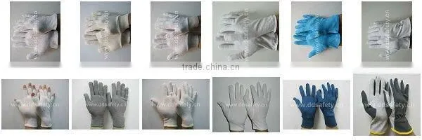DDSAFETY 2017 With 5years Experience Anti-static Bleach Cotton Glove photo-3