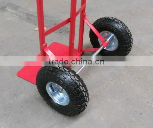 Platform Handtruck HT1806,Heavy Duty Metal Hand Truck With High Quality Caster photo-2