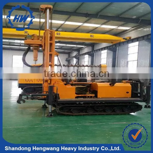 HW100 DTH Drilling Portable Borehole Rig Casing Drilling photo-6