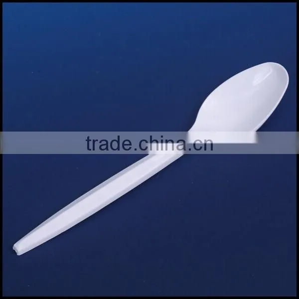 Plastic Disposable SPOONS Cutlery Good Quality Thick White Plastic Spoons,custom Plastic Spoons Manfuacturer photo-2