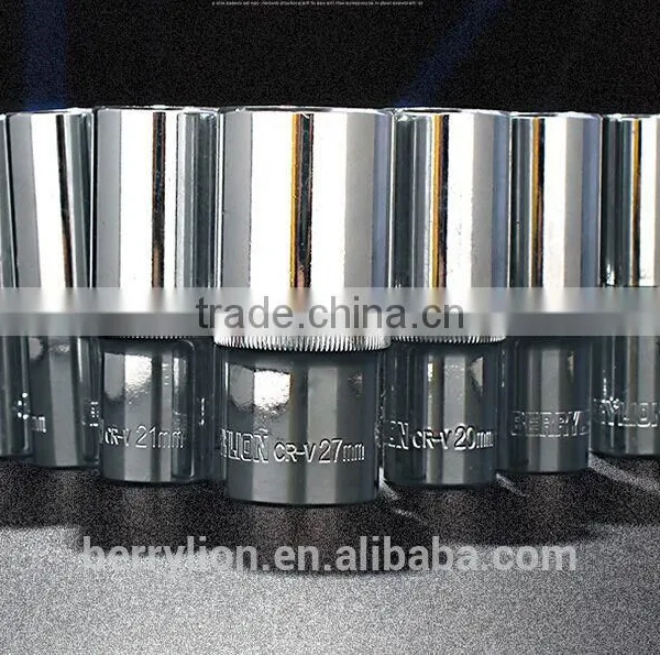 Berrylion 32mm Mirror Finished Extension Socket 1/2" Socket photo-4