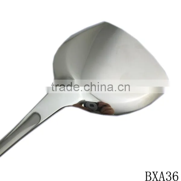 Professional Stainless Steel Cooking Spatula With Wood Handle photo-6