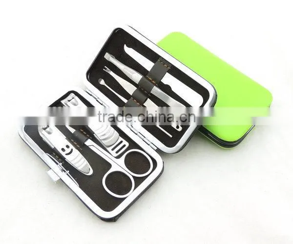 PU Case Manicure Set / 7pcs Men's Pedicure Set photo-3