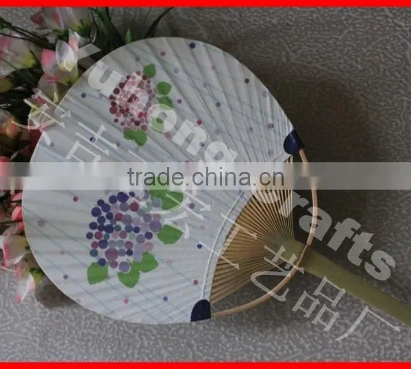 New Arriving Advertising Paper Round Fan photo-2