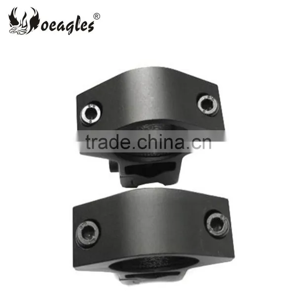 2pcs/box 25mm Scope Mount Hunting Accessories Aluminum Alloy Flashlight/Laser/Scope Mount Rail Weaver to 11mm Mounts photo-2