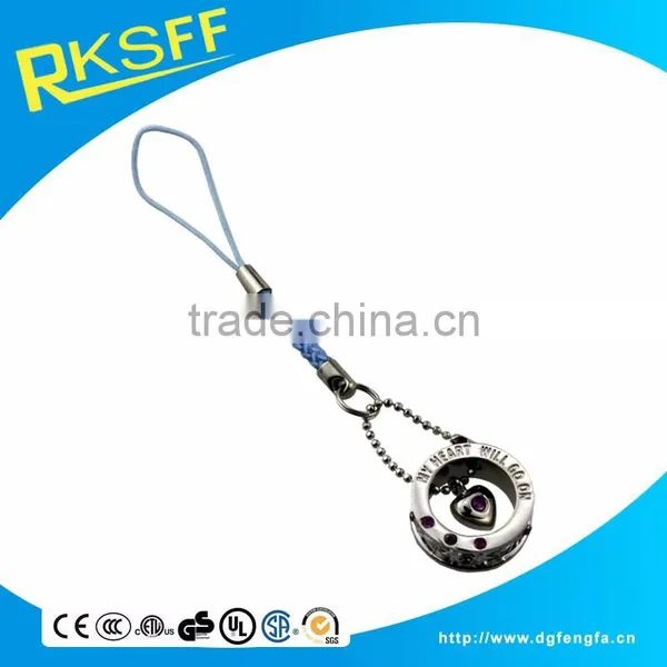Zinc Alloy Die Casting Wonderful And Cheap Phone Strap in Wholesale photo-6