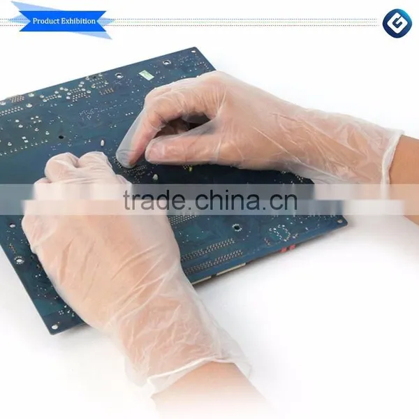 High Quality Disposable Powder Free Vinyl Examination Gloves photo-3