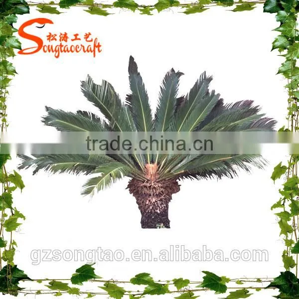 Gaungzhou Songtao Supplier Artificial Palm Tree Fake Plame Tree Fiberglass Artificial Palm Tree photo-5