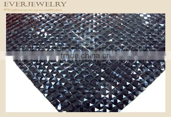 24*40 Ss8.5 Light Color Topaz Hot Fix Rhinestone Sheet for Garment
