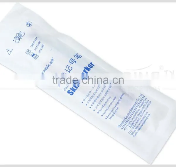 Kearing One - off Violet Skin Surgical Marker Fine Tip 0.5mm With Sterile Package Bag & Ruler # SM05 photo-5