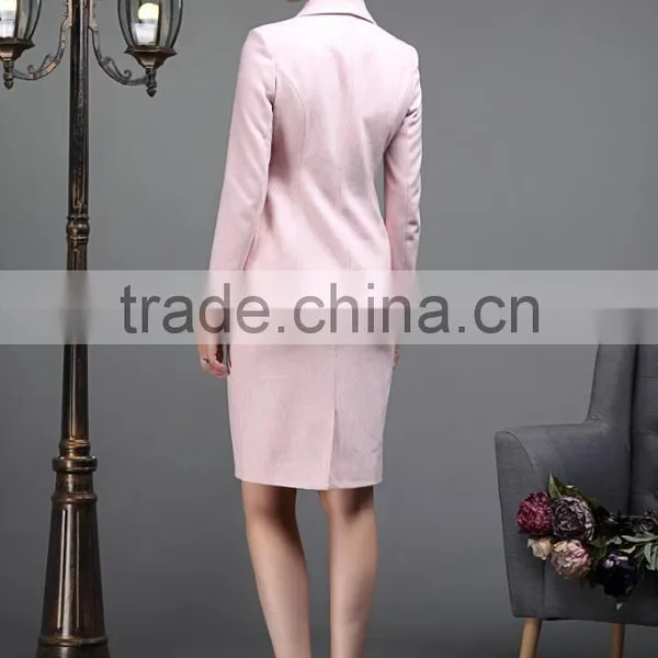 Fashion Ladies Skirt Suits Custom Women Suit WMS38 photo-4