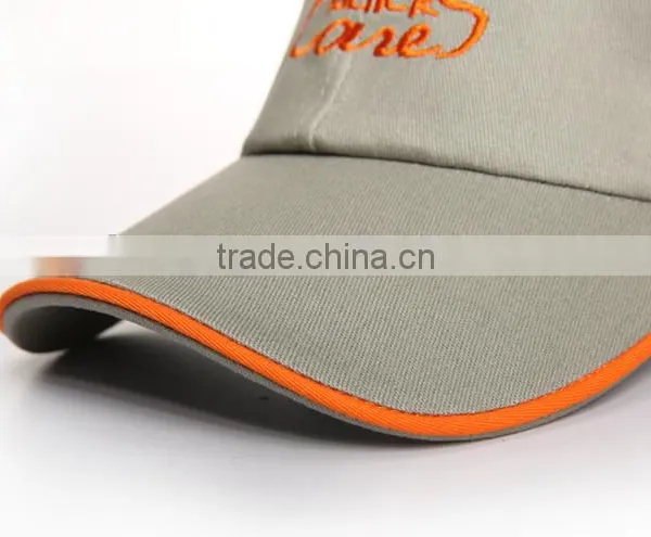 Sandwich Visor Adult Baseball Cap,plain Blank Sports Cap photo-2