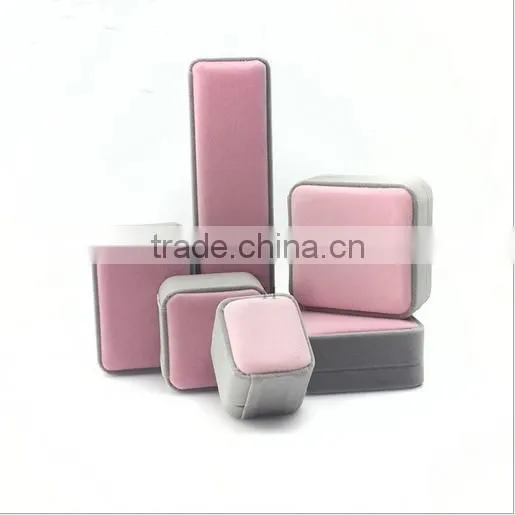 Printed Own Logo Velvet Jewelry Boxes Gifts Custom Sizes and Colors Velvet Jewelry Package Box for Bangles & Bracelets photo-2