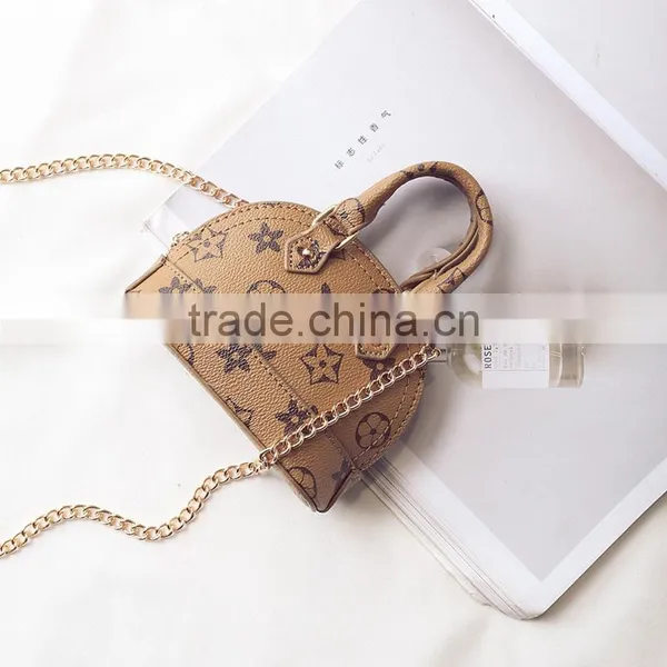 In Stock Cute Trendy Purse Children Fashion Kids School Book Bag Purse Popular Brown Girl photo-4
