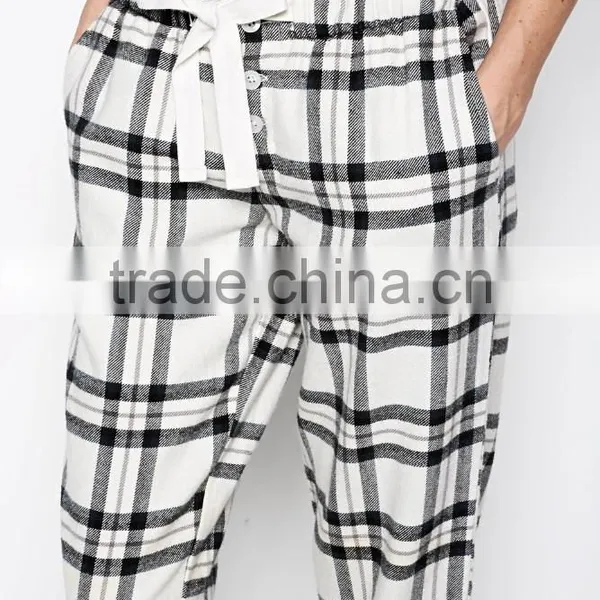 Checked Loung Pants Sleepwear for Women photo-4