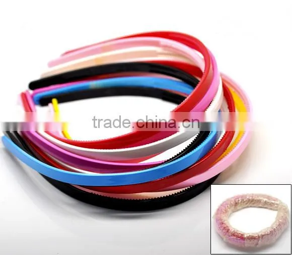 Newest Mixed Plastic Teeth Hair Band Headbands photo-2