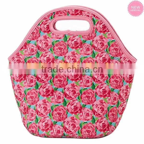 Wholesale Lilly Inspired Lunch Tote Bags photo-3