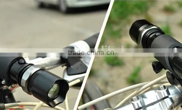 Bike Cycling Bicycle Light Lamp Torch LED Flashlight Mount Bracket Holder Clip Bike Parts Accessories photo-2