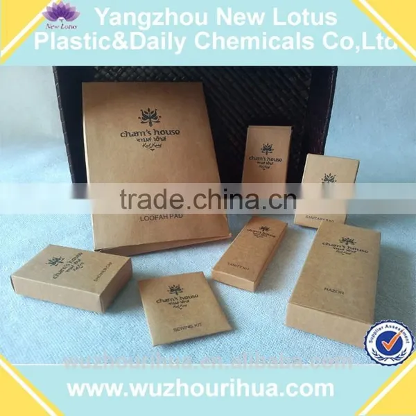 Hotel Amenity Kraft Paper Brown Paper OEM photo-2