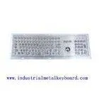 Outdoor Industrial Keyboard With Mini Optical Trackball , IP67 Waterproof