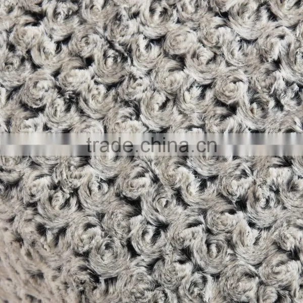 2016 Newfashioned Grey Plush Flannel Blanket photo-4