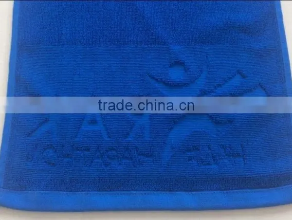 Emboss Logo Towel, Cotton Fitness Towel, Personalized Towels photo-2