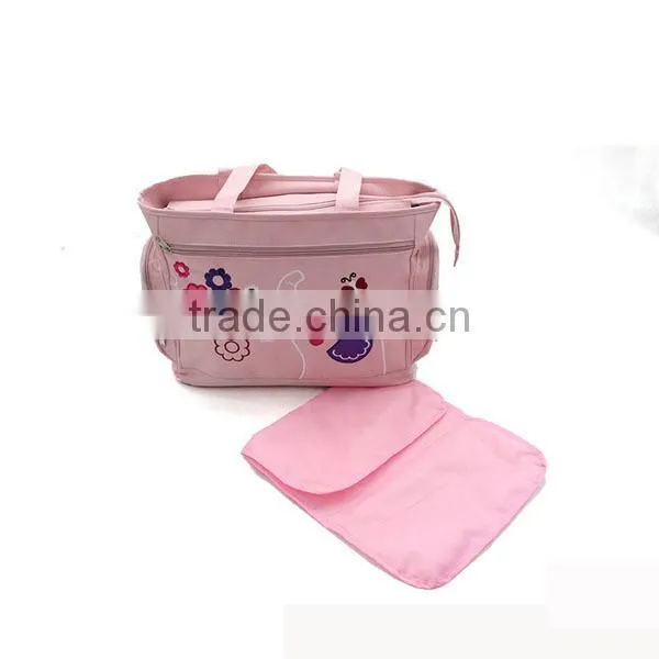 Fashion Flower Cartoon Pattern Waterproof Mummy Bag photo-3