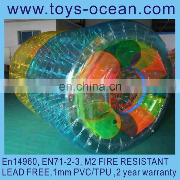 Colorful Inflatable Aqua Roller for Kids and Adult/hot Selling Inflatable Roller Ball