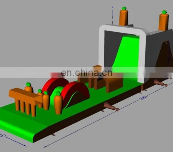 New Commercial Inflatable Obstacle Course photo-3