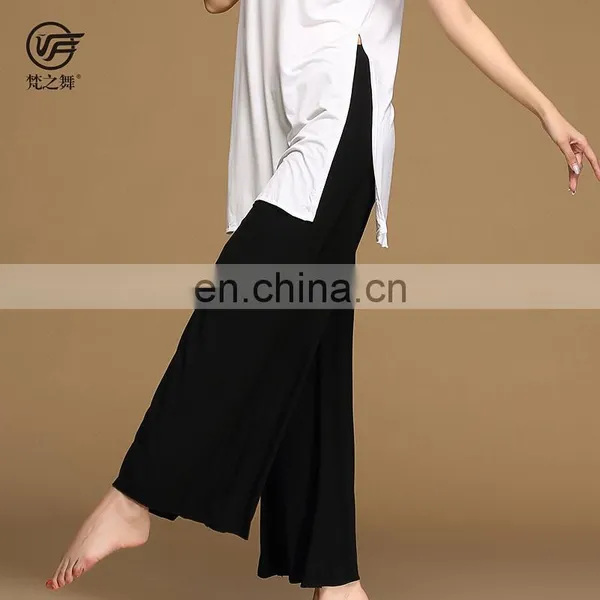 K-4051 Modal and Net Cloth Arabic Plus Size Belly Dance Pant photo-3