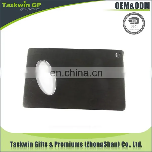 Made in China Good Quality Stainless Steel Bottle Opener/souvenir Steel Credit Card Bottle Opener photo-2