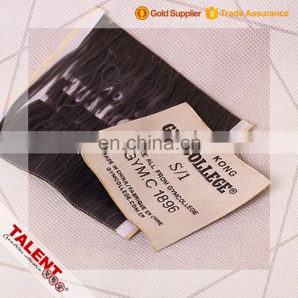 Private Custom Cotton Yarn Garment Woven Label photo-5