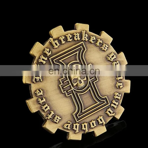 High Quality Customzied Gold Plated Color Filled in Glorious Building Coin photo-6