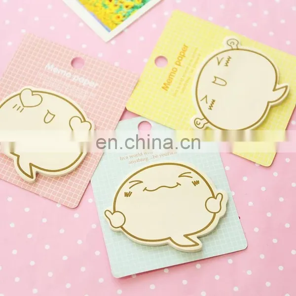 Custom Shaped Printing Color Paper Sticky Notepad photo-2
