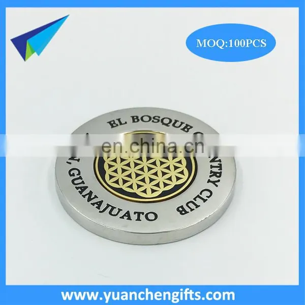 Bulk Golf Club Custom Big Magnetic Hard Enamel Ball Markers photo-5