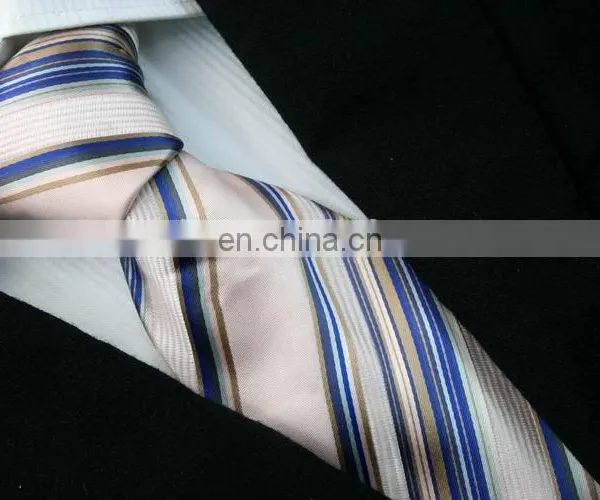 Men High Quality Decoration Plaid and Stripe Pattern Green Clean Neck Tie photo-4