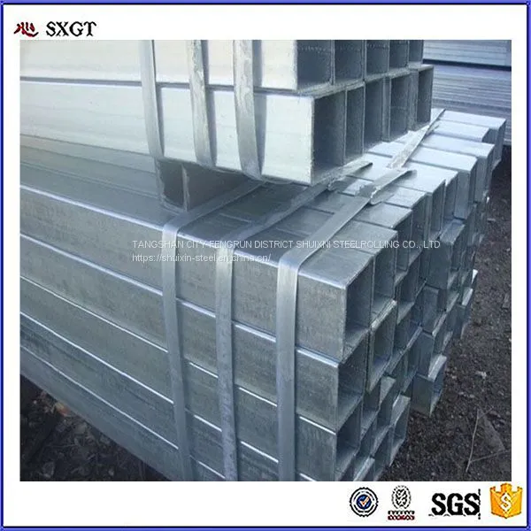 3.0mm Thickness Rectangular Pre-galvanize Steel Pipe From China Manufacturer photo-3