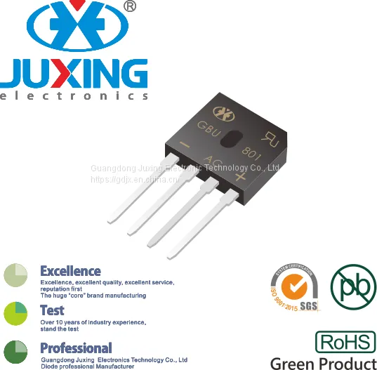Factory Direct Sell GBU810 Plug in Bridge Rectifiers Diodes GBU Case photo-2