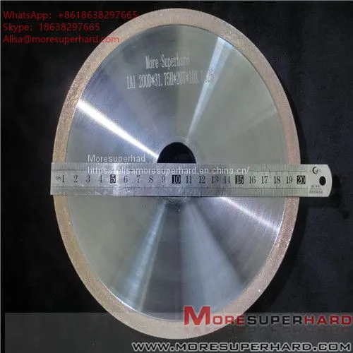 Metal - Bonded Diamond Grinding Wheel Processing Ceramics Alisa@moresuperhard.com photo-5