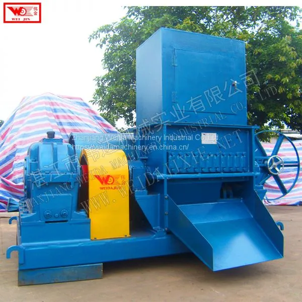 Malaysia Natural Cup-lump Rubber Material Breaking Machine Slab Cutter photo-2