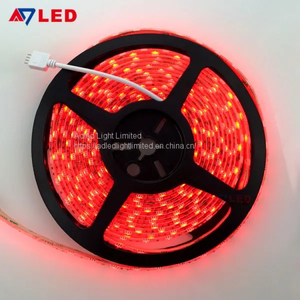 Adle Light Led Tape Light ul 12v 24v 5050 Smd 60leds IP67 Milky Silicone Tube Led Strip Rgb photo-4